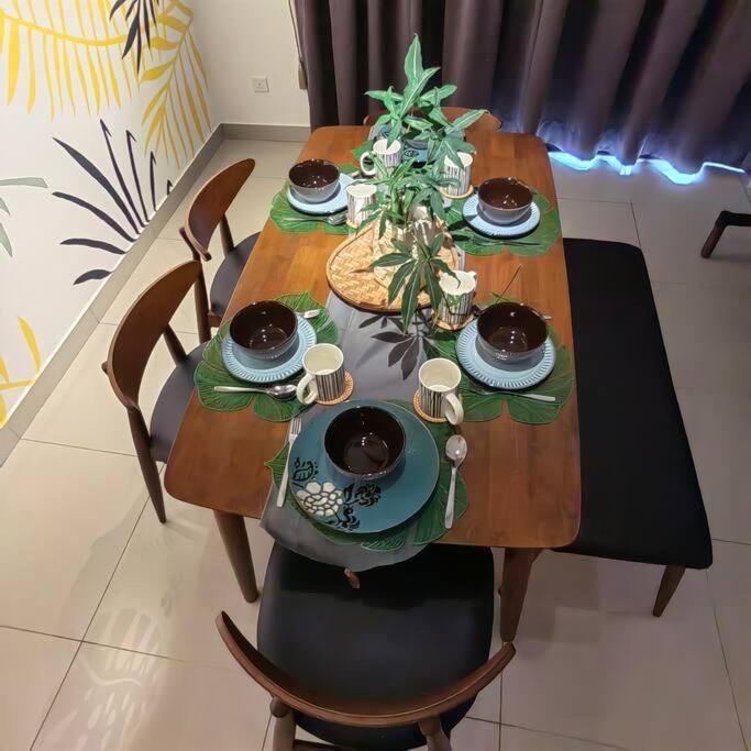 Alocasia Geniehome 3Br Free Wifi @ Utropolis Shah Alam Exterior foto